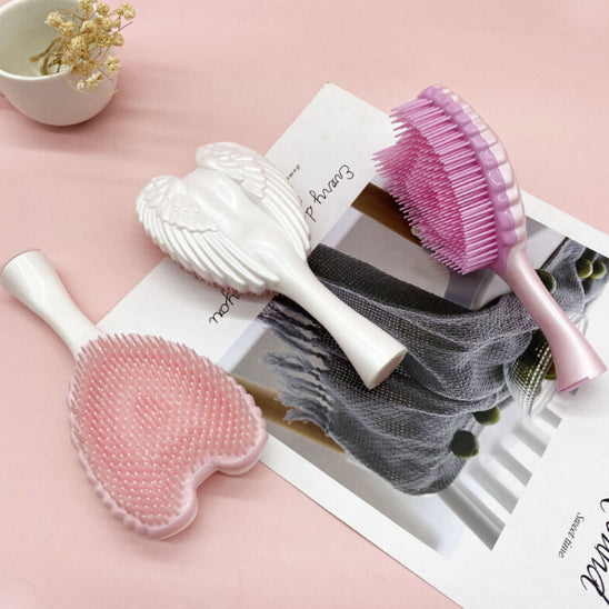 brosse a cheveux coeur