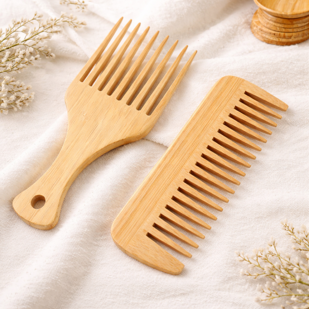 peigne afro deux modeles