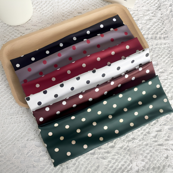 bandeau cheveux points coloris