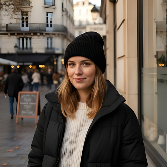bonnet femme village