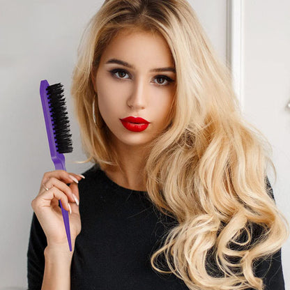 brosse a cheveux modele mauve