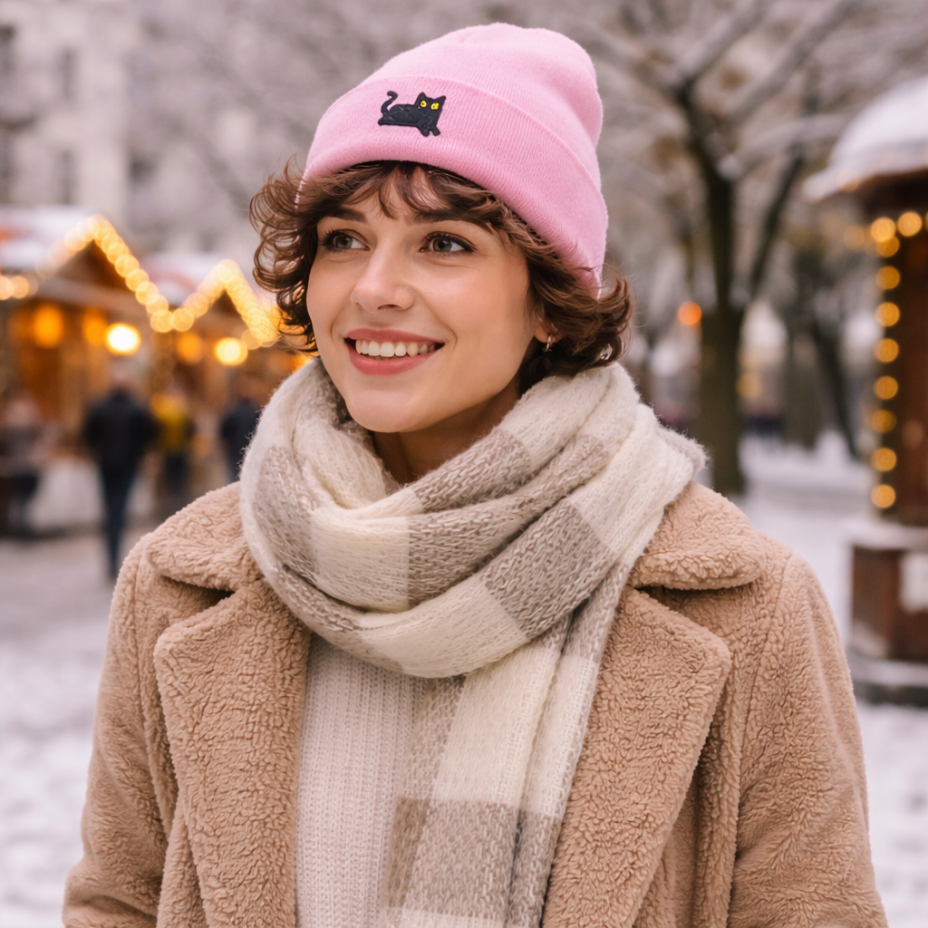 chalet bonnet pour femme chevuex court