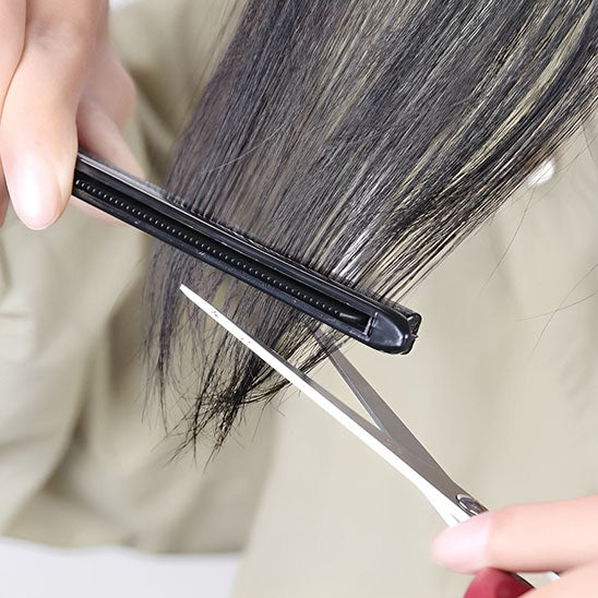 peigne a cheveux coupe pointe