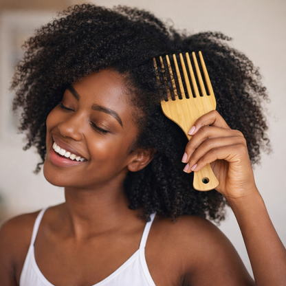 peigne afro cheveux