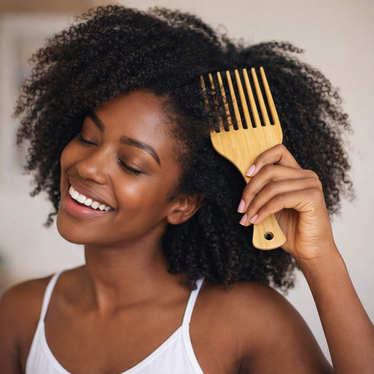 peigne afro cheveux