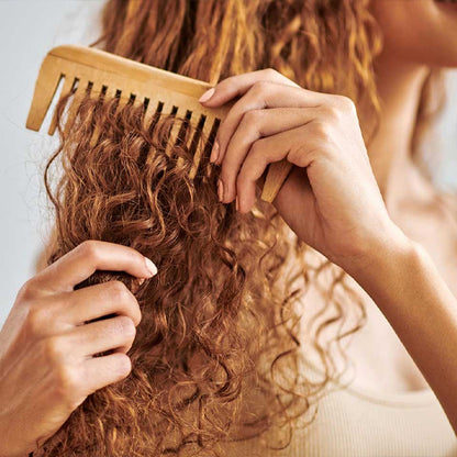 peigne afro rousse