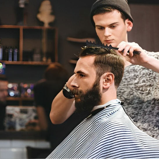 peigne salon barbier