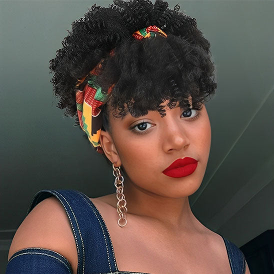 perruque afro beaute femme