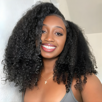 perruque afro demonstration