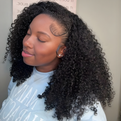perruque afro perfil