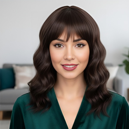 portrait perruque femme